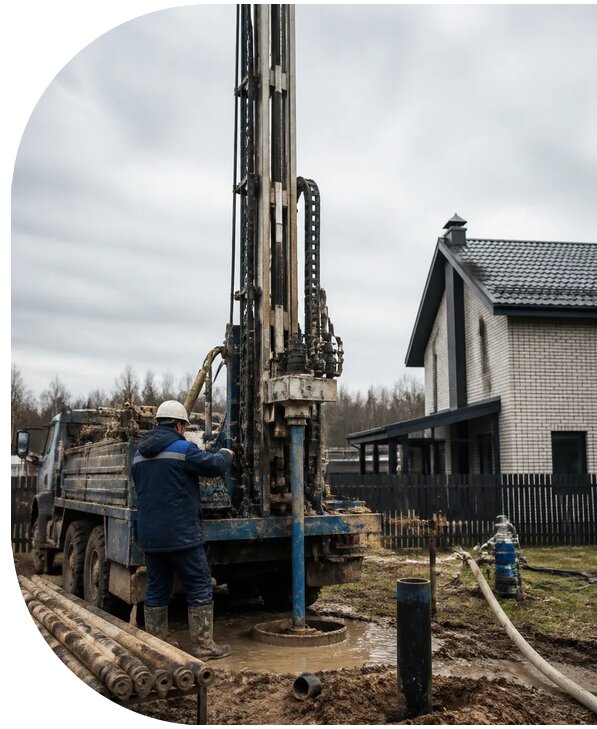 Бурение скважин на воду под ключ в Иркутске от 125028 р. | АПаруса-Ркт